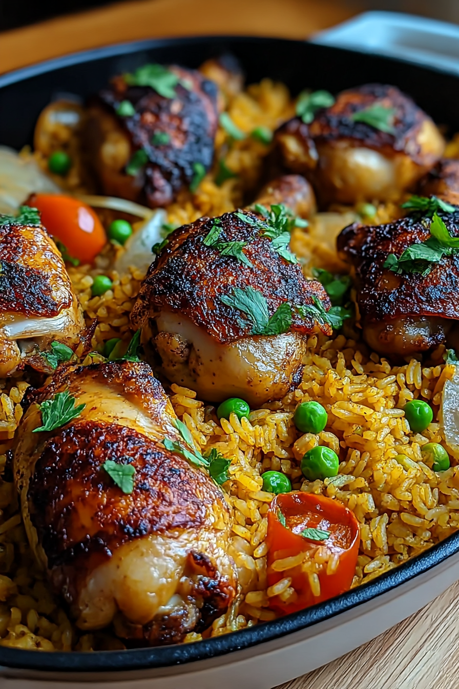 Caribbean Chicken with Flavored Rice image 2