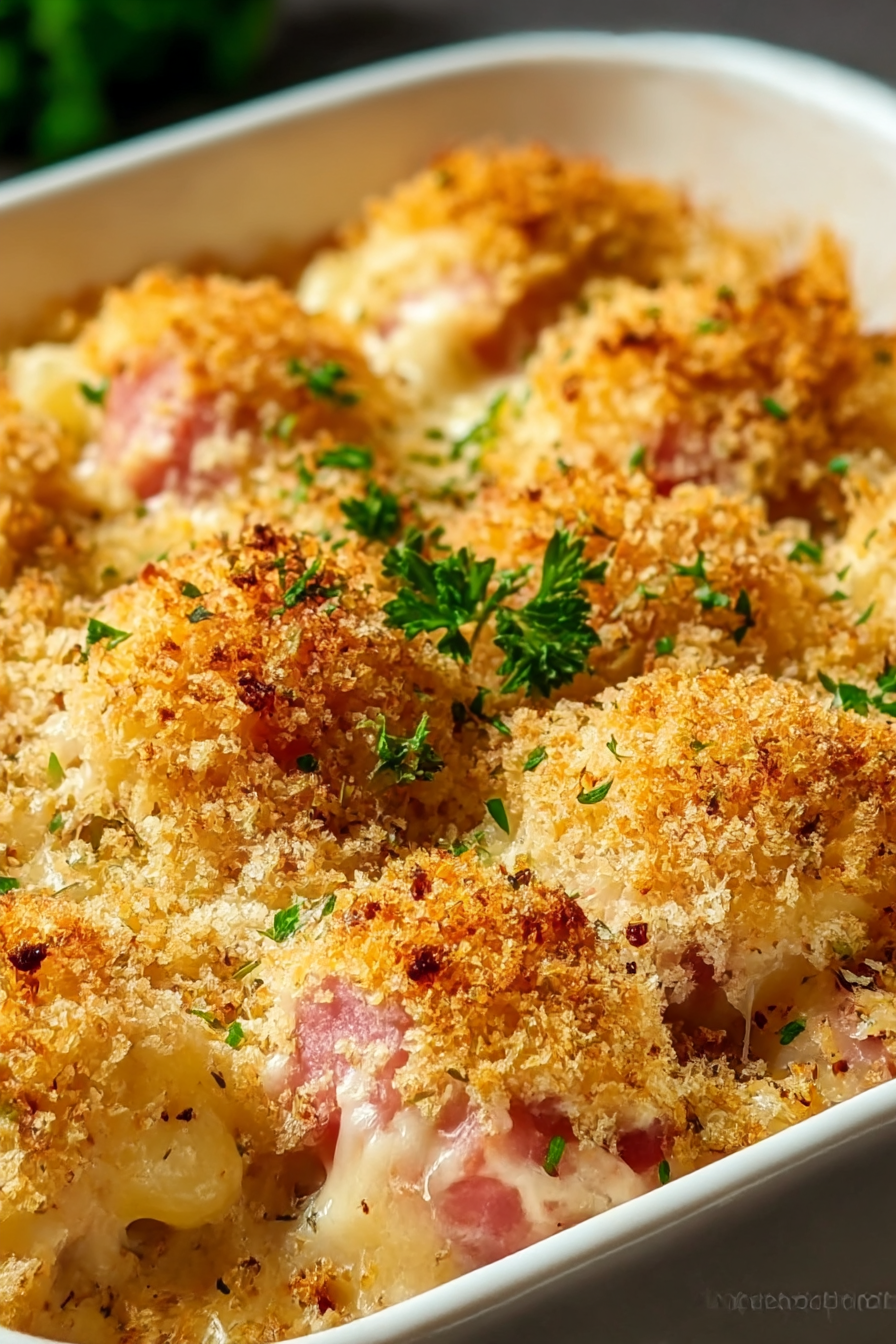 Chicken Cordon Bleu Casserole: A Comfort Classic with a Cheesy Twist image 2