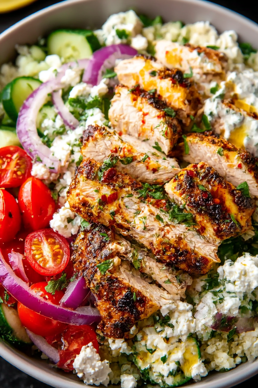 Greek Chicken Bowls: A Flavor-Packed Mediterranean Favorite Made Easy image 2