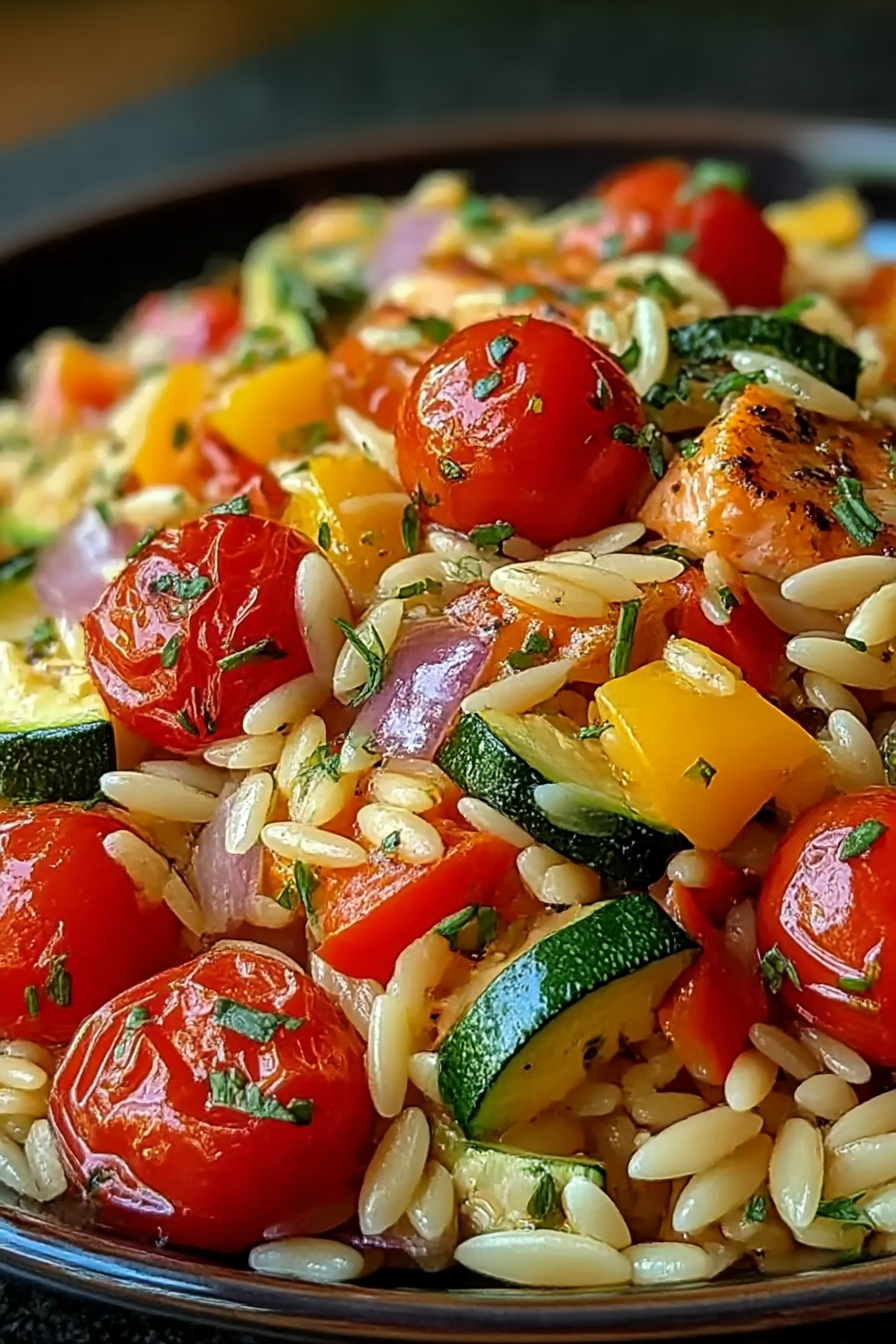 Roasted Vegetable Orzo: A Delicious and Nutritious Recipe for Your Next Meal image 2