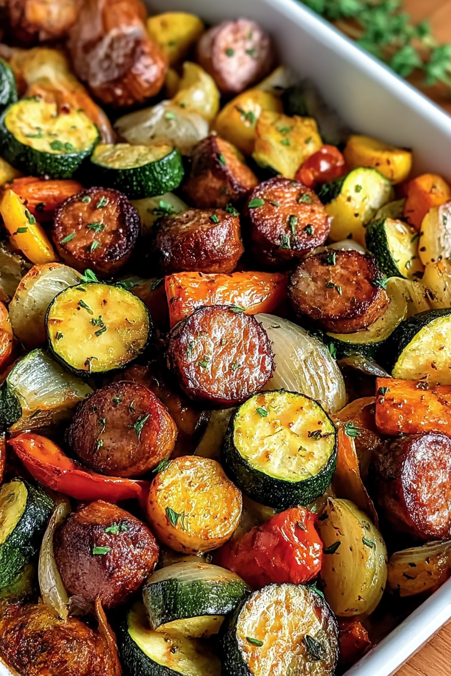 Sheet Pan chicken sausage & Veggies: An Incredible Ultimate Recipe image 2
