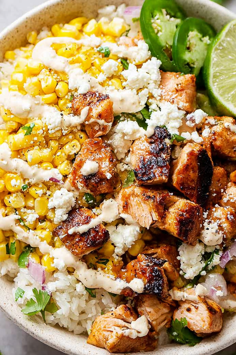 Street Corn Chicken Rice Bowl image 2