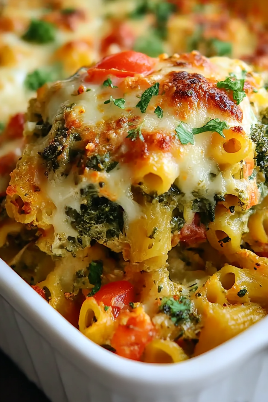 Tasty Mediterranean Vegetable Pasta Bake image 2