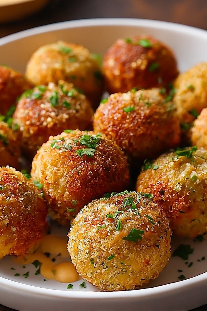 Baked Chicken Boudin Balls Recipe image 2