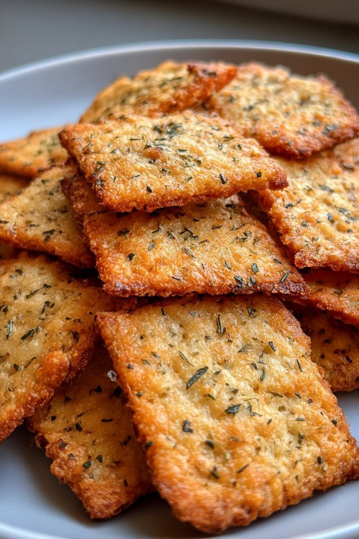 Crispy 5-Ingredient Almond Flour Crackers Everyone Craves image 2