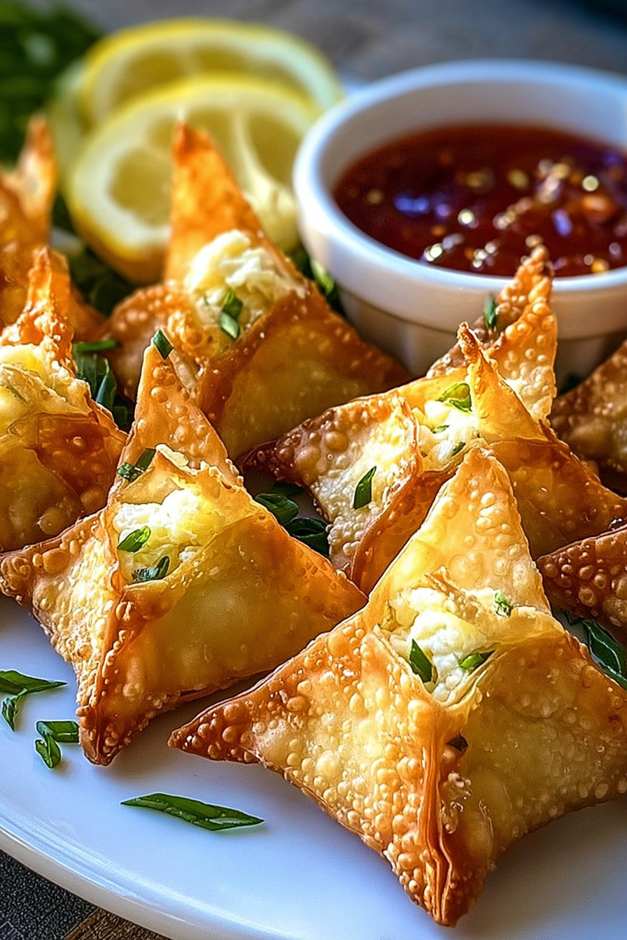 Crispy Baked Crab Rangoons image 2