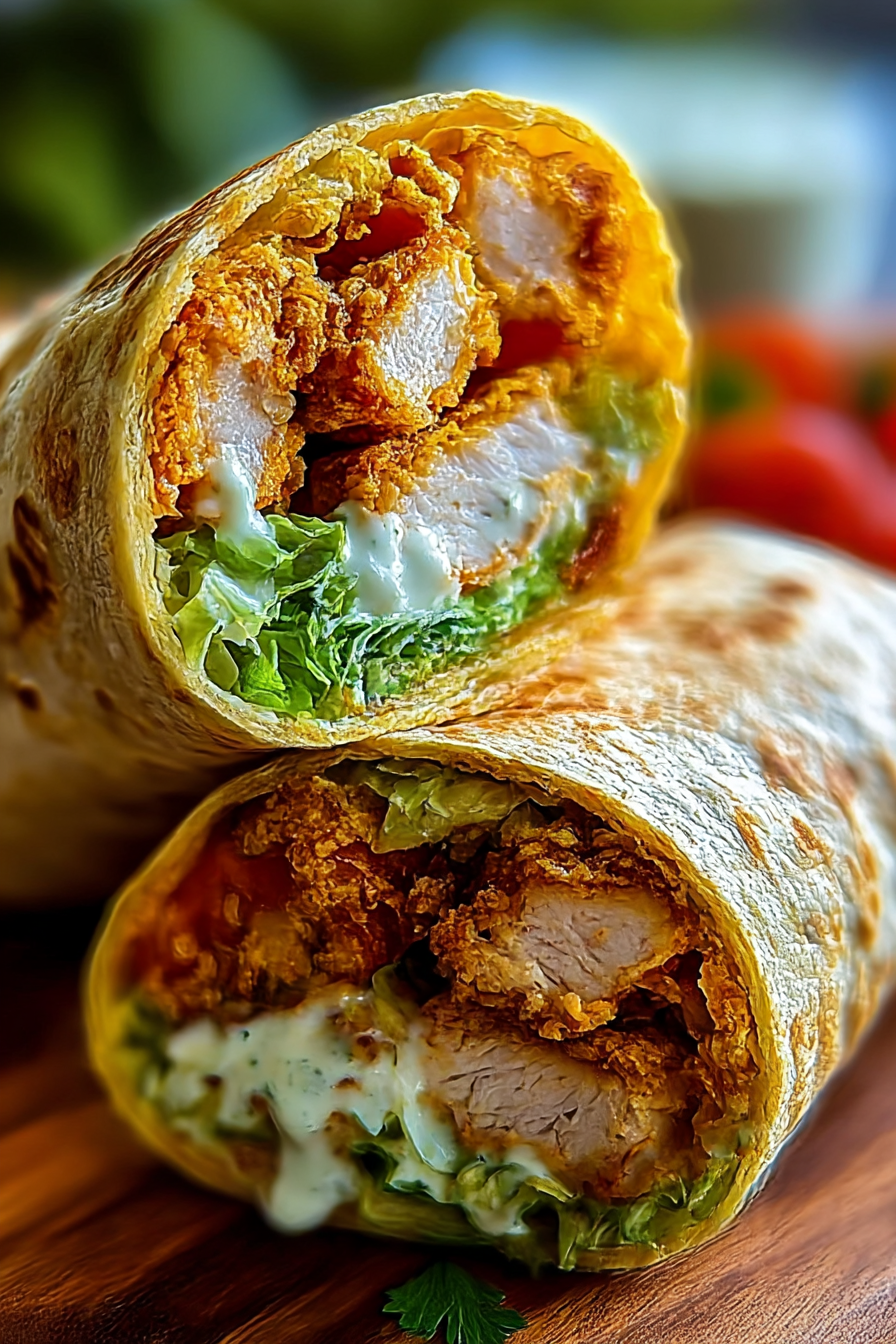 Crispy Chicken Ranch Snack Wrap image 2
