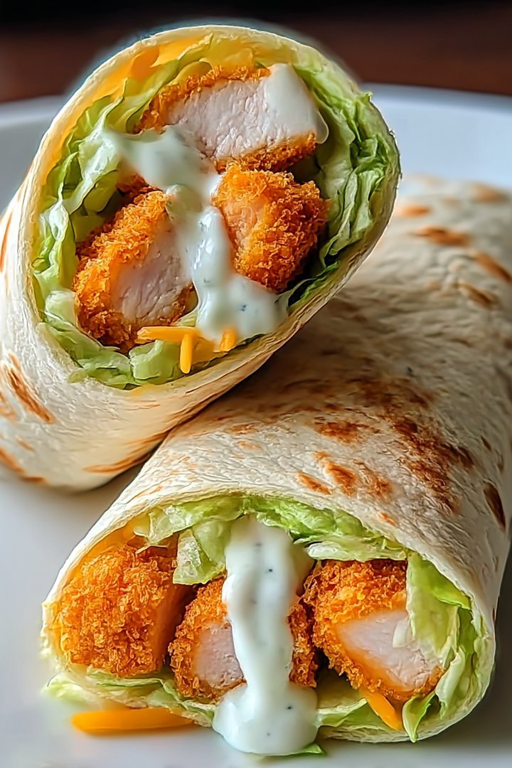 Crispy Chicken Ranch Snack Wraps for Quick, Tasty Meals image 2