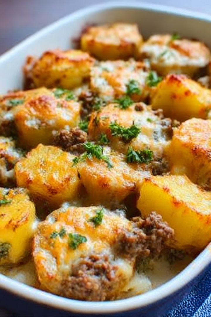 Ground Beef Casserole Potatoes image 2