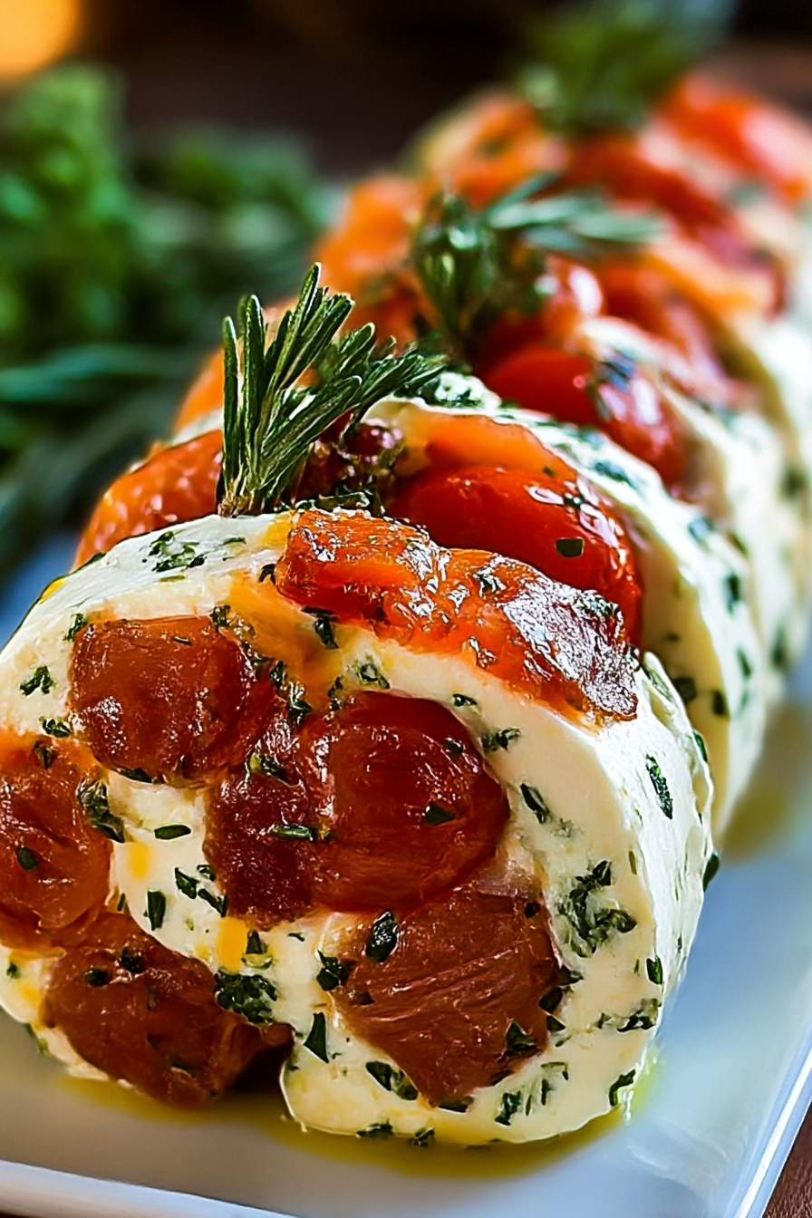 Italian Antipasto Cream Cheese Log image 2