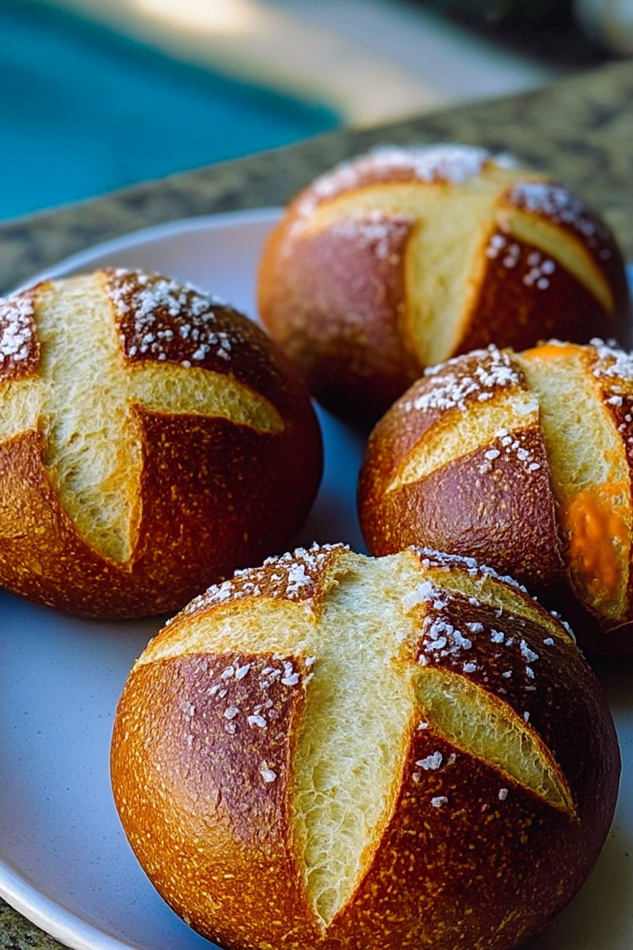 Pretzel Bread Bowls image 2