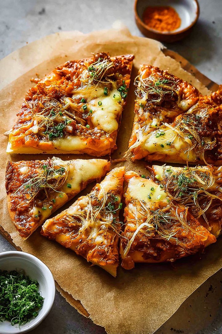 5 Ingredient Pumpkin and Gouda Pizza image 2