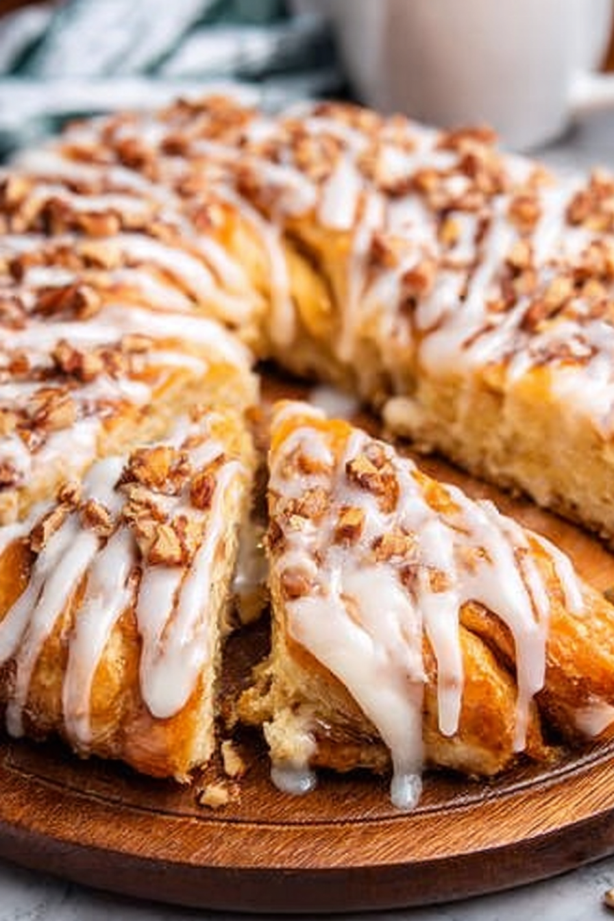 Apple Kringle with Vanilla Glaze image 2