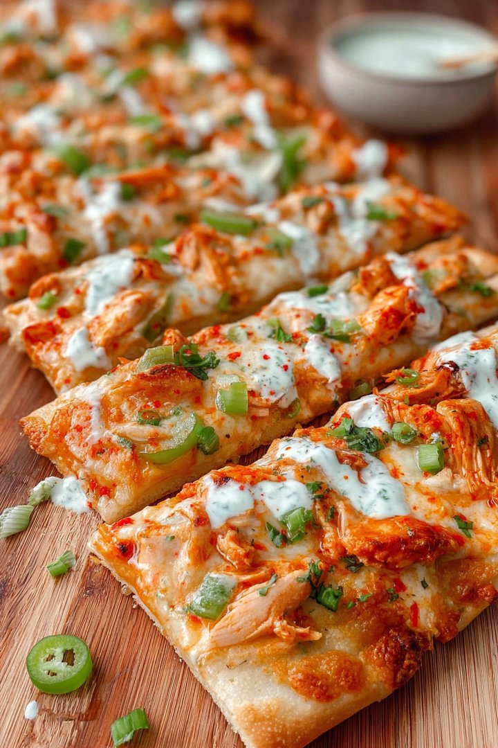 Buffalo Chicken Flatbread Pizza image 2