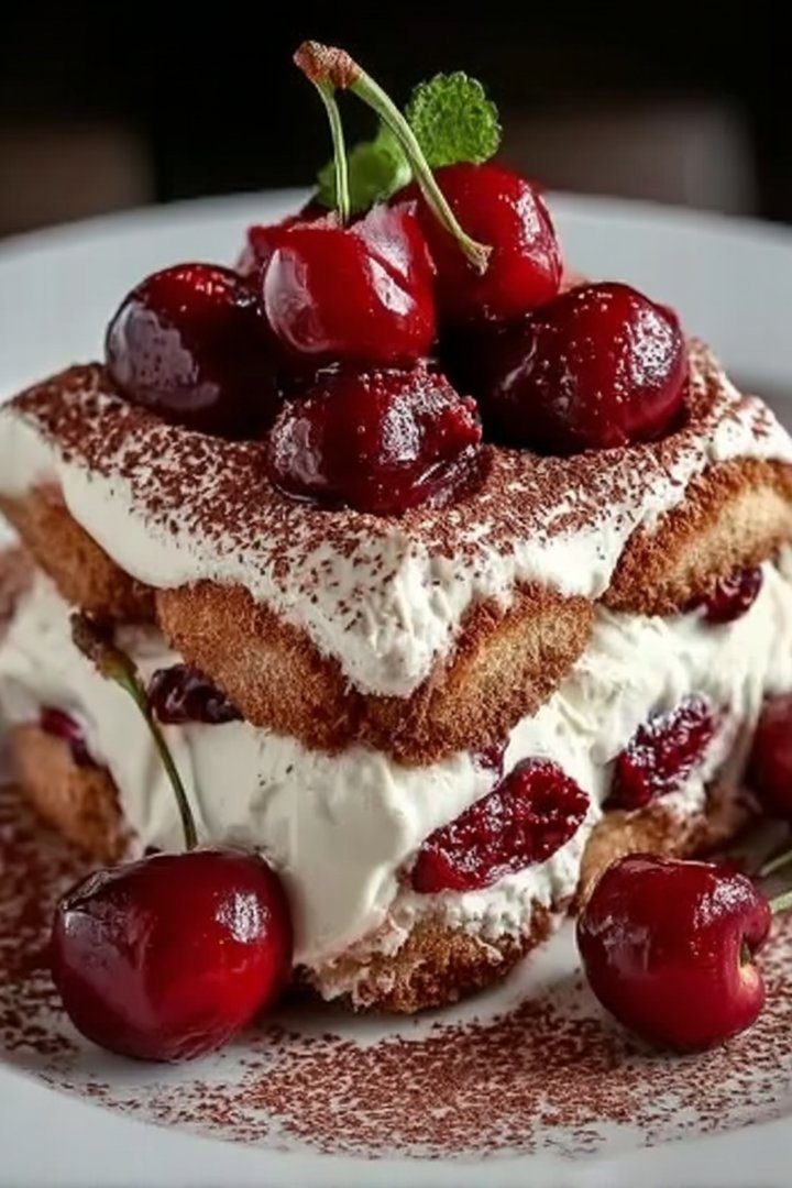 Cherry Amaretto Tiramisu image 2