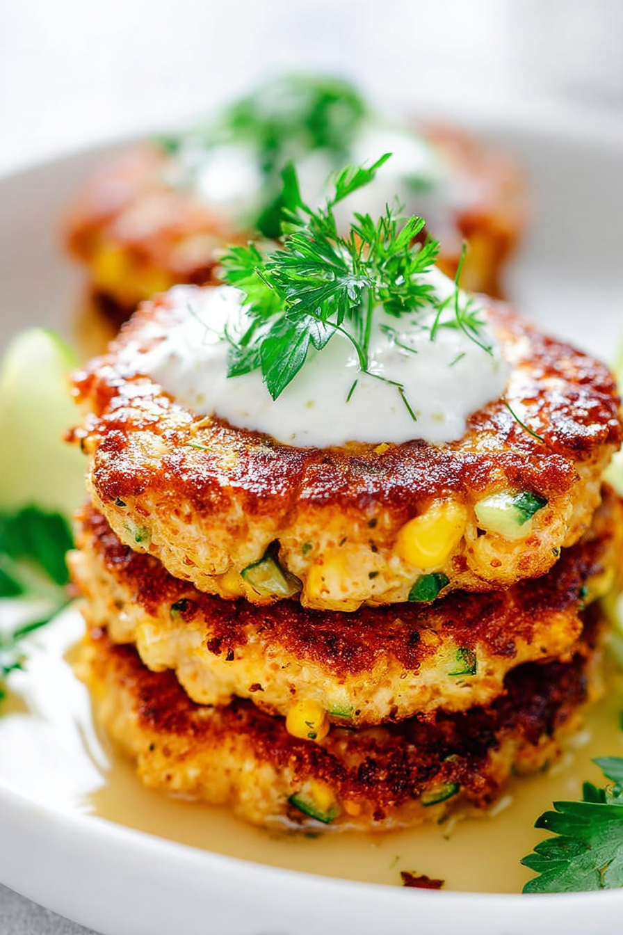 Corn Fritter Breakfast Sandwiches for a Tasty Morning Boost image 2