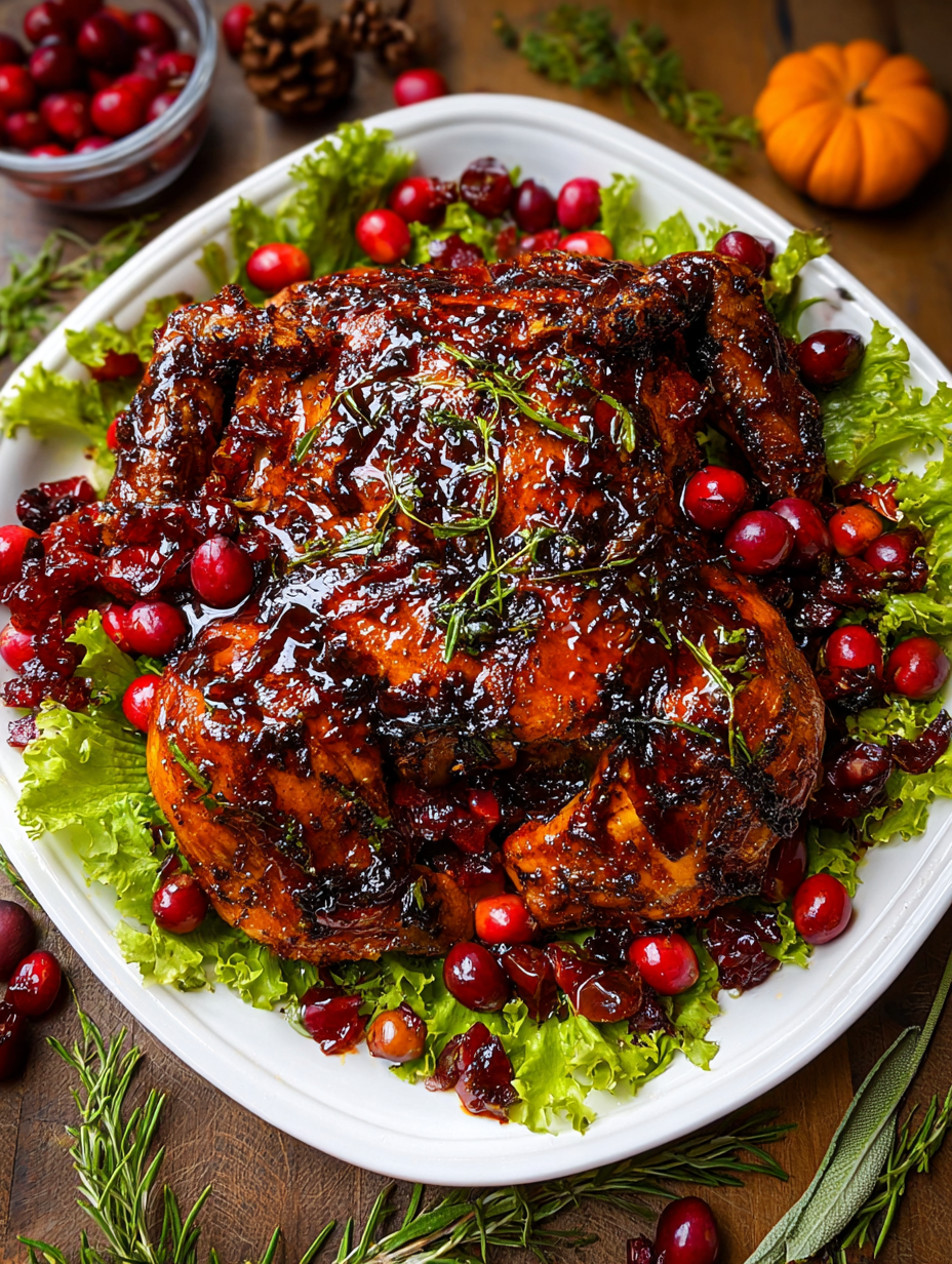 Cranberry Maple Roast Chicken image 2