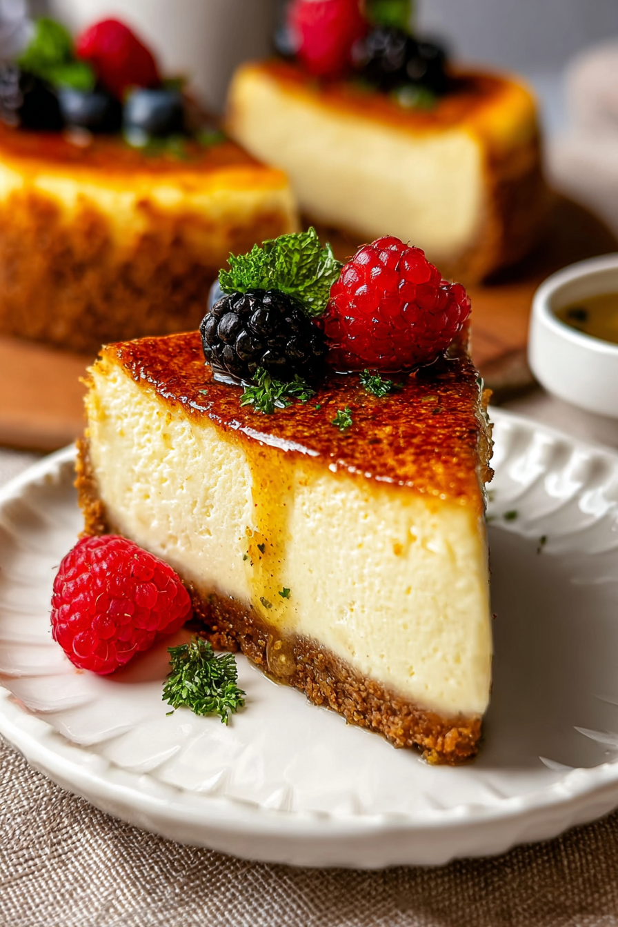 Creme Brulee Cheesecake image 2