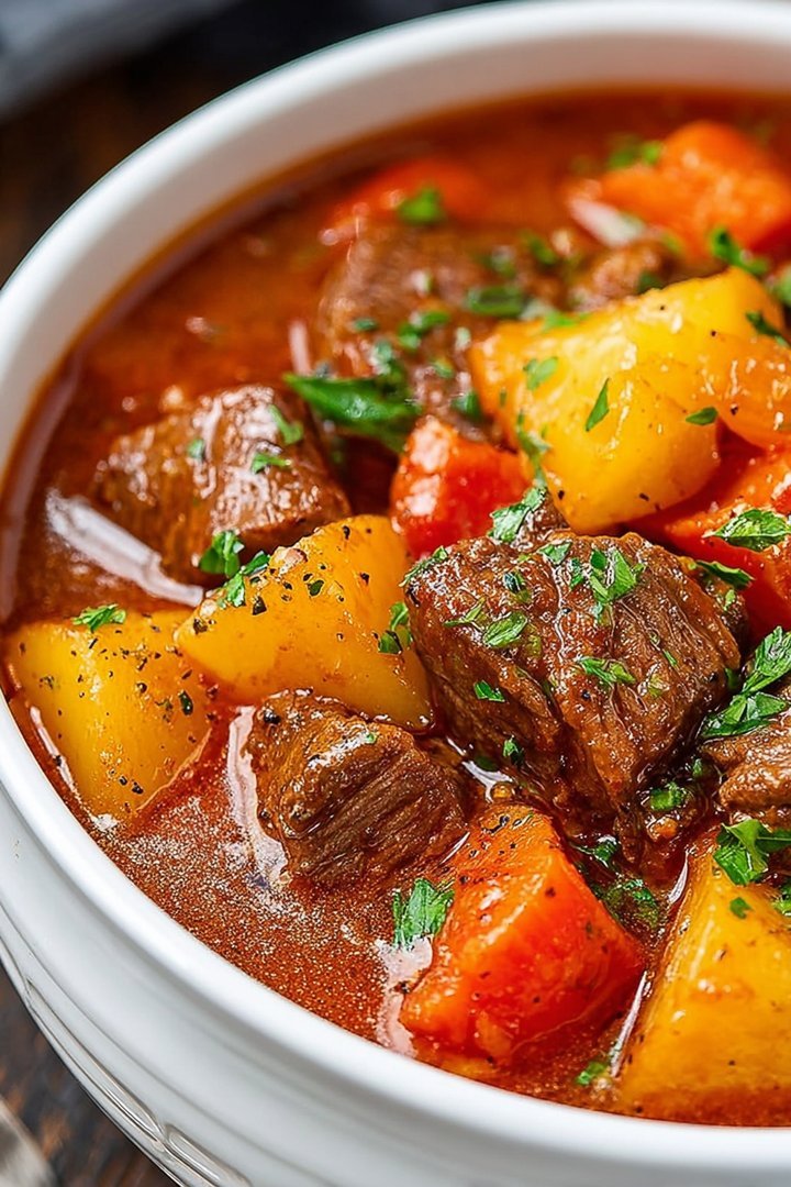 Crock Pot Beef Stew Recipe image 2