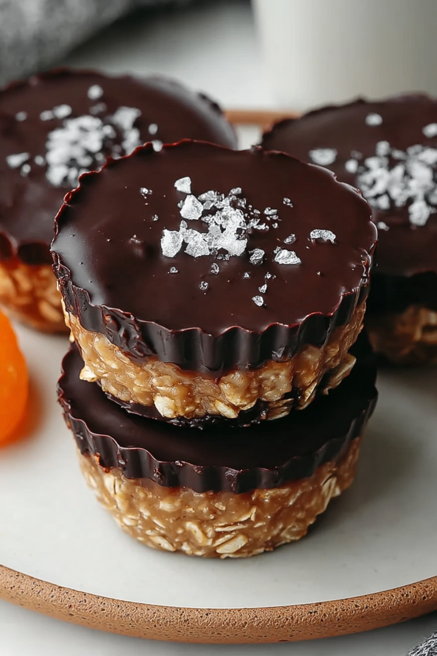 Decadent Dark Chocolate Oatmeal Cups image 2