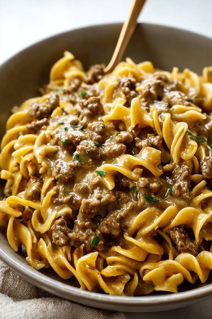 Easy Beef and Noodles image 2