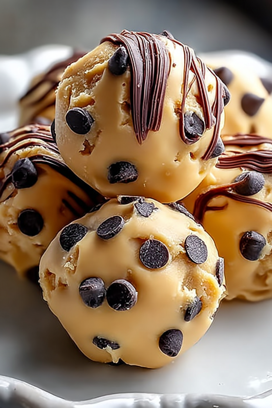 Frozen Greek Yogurt Peanut Butter Bites with Chocolate Chips image 2