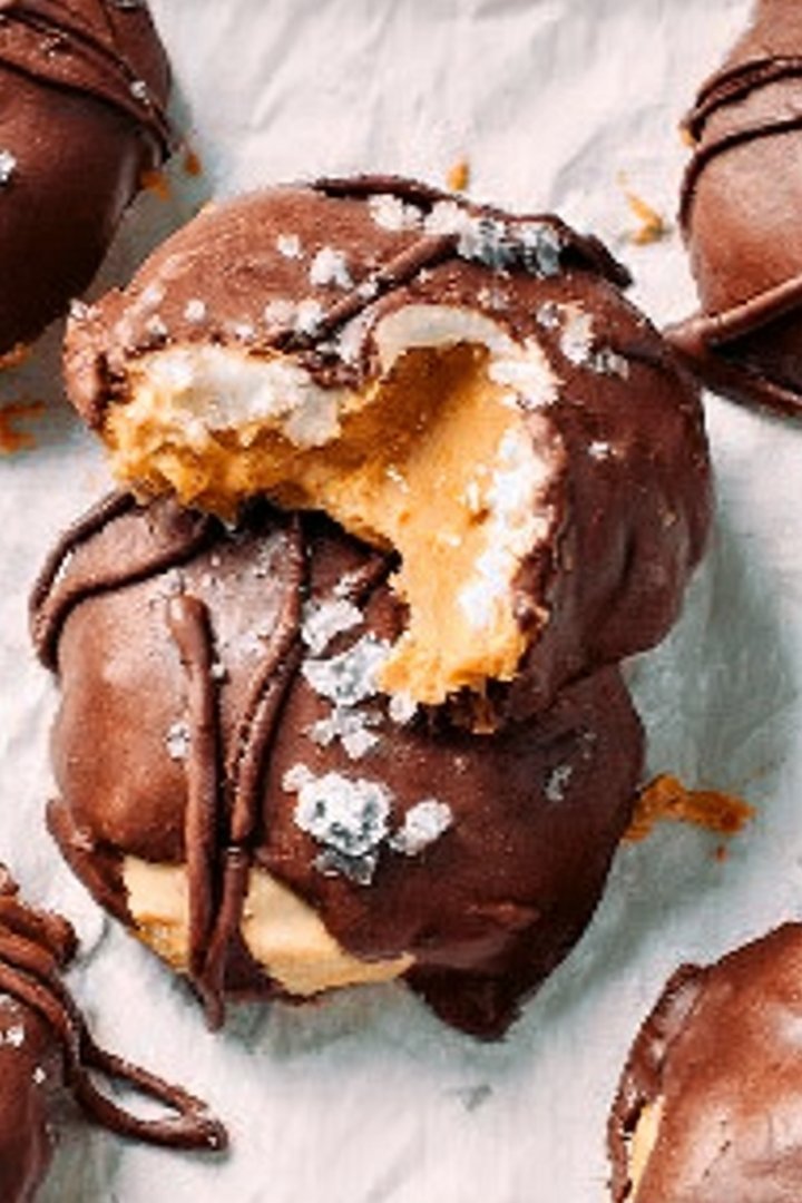 High Protein Frozen Peanut Butter Yogurt Bites image 2