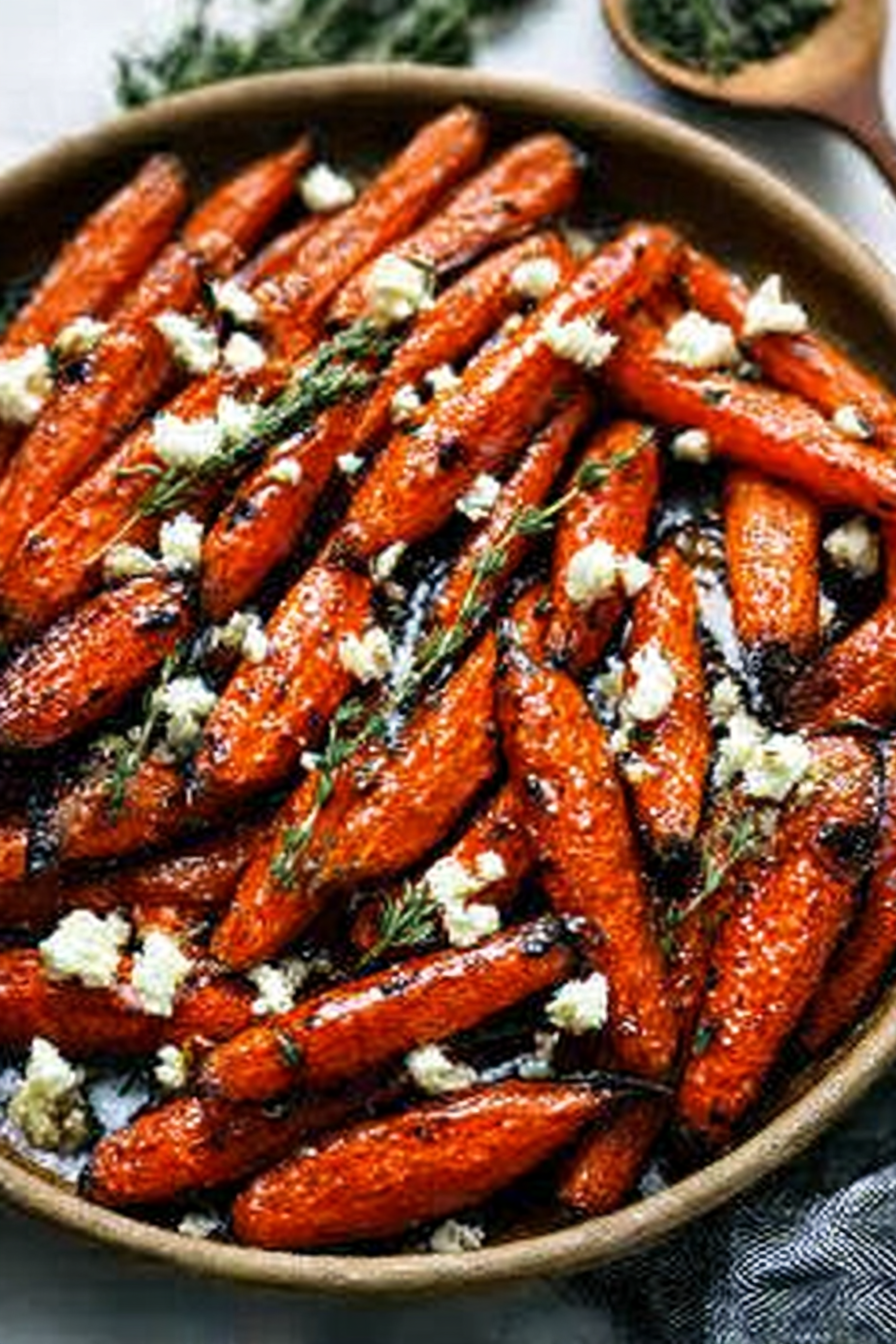 Honey Balsamic Roasted Carrots image 2