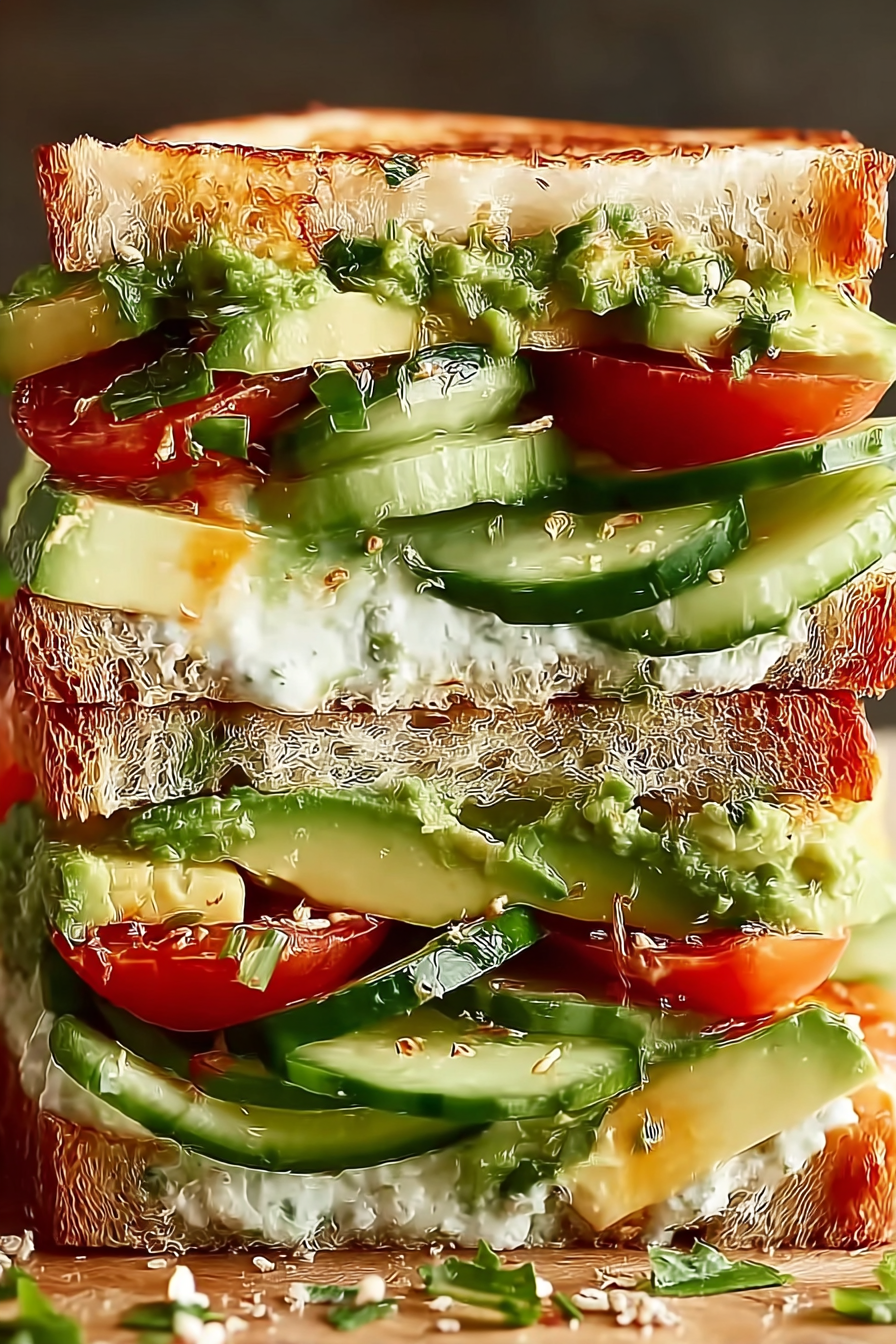 Loaded Cucumber & Avocado Sandwich image 2