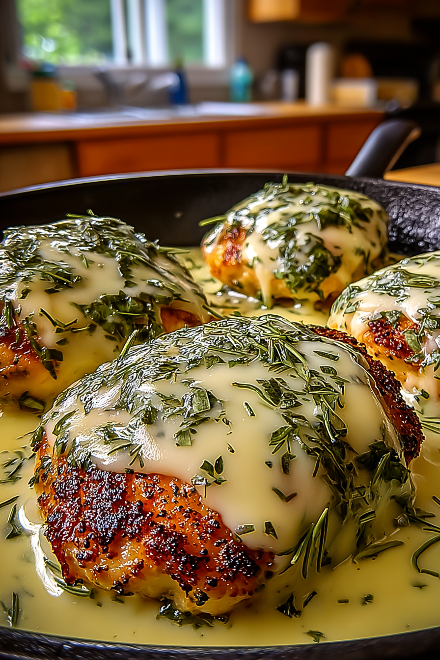 Mozzarella Chicken in Basil Cream Sauce image 2
