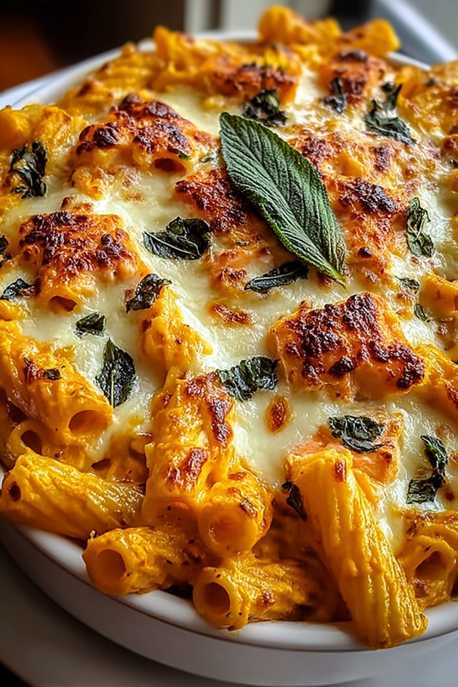 Pumpkin Ricotta Baked Pasta image 2