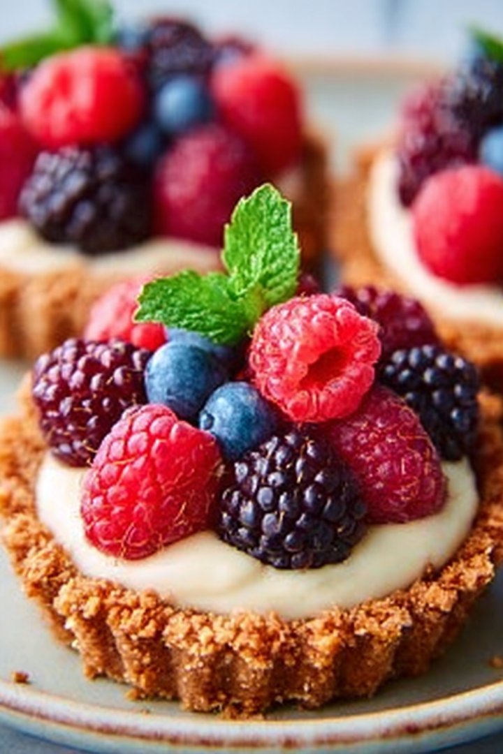 Raspberry Vanilla Tarts image 2