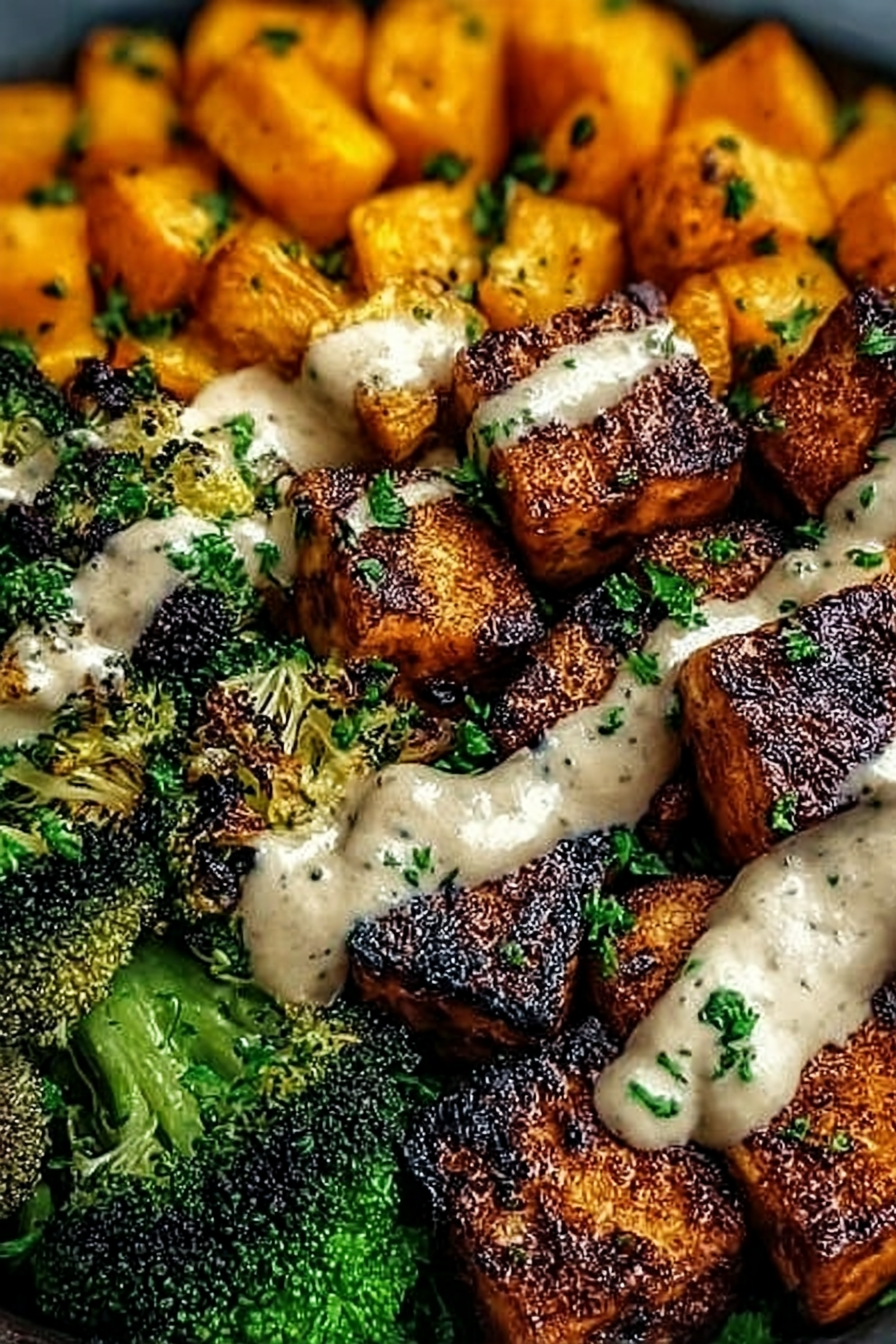 Roasted Veggie Bliss Bowls: A Colorful and Nutritious Treat image 2