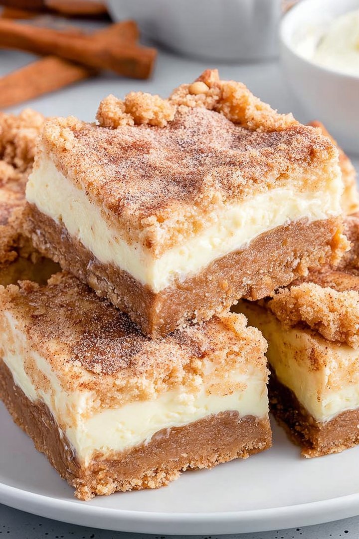 Snickerdoodle Cheesecake Bars image 2