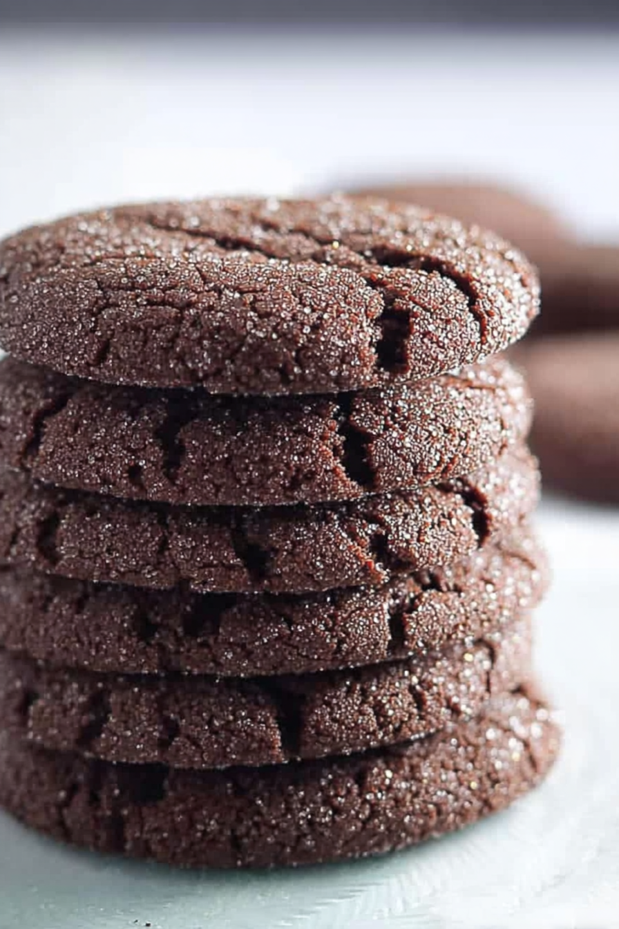 Soft & Chewy Chocolate Sugar Cookies image 2