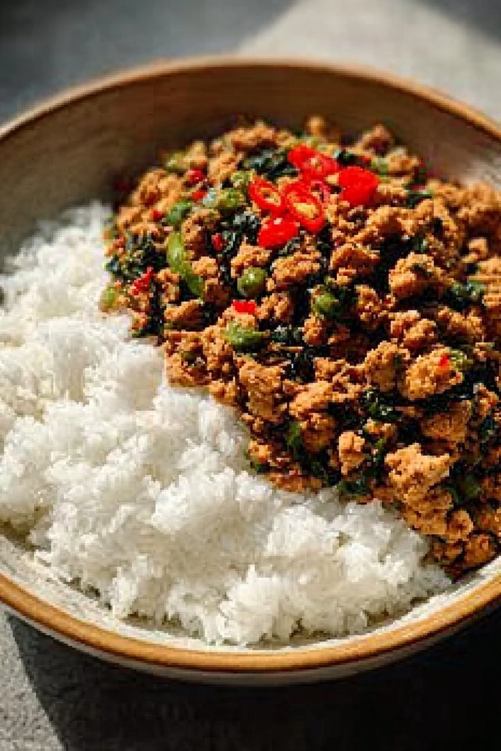 Thai Basil Chicken (Pad Krapow Gai) image 2