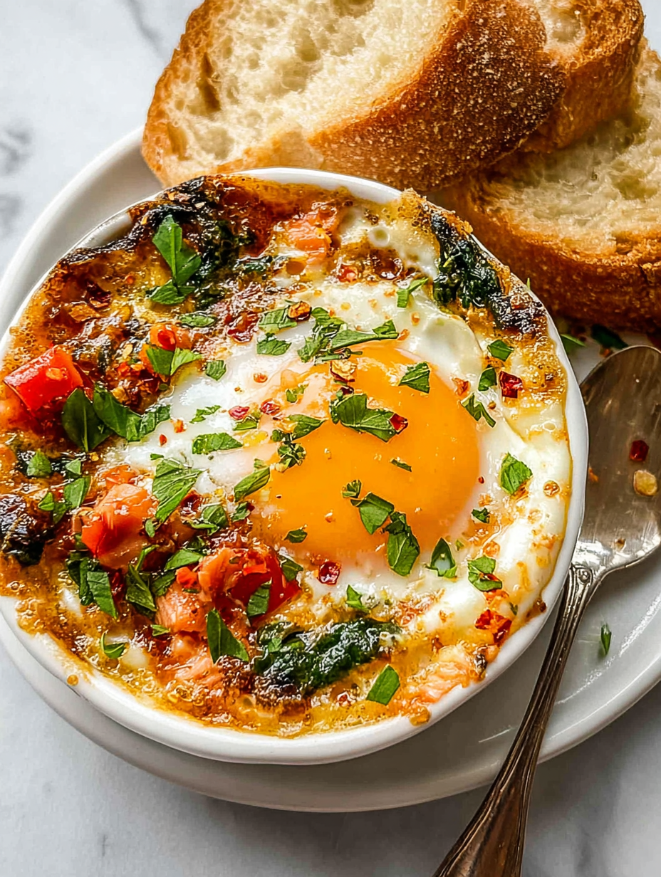 Baked Feta Eggs image 2