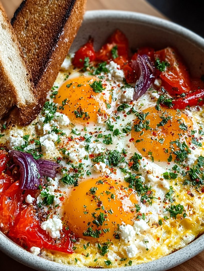 Baked Feta Eggs image 2