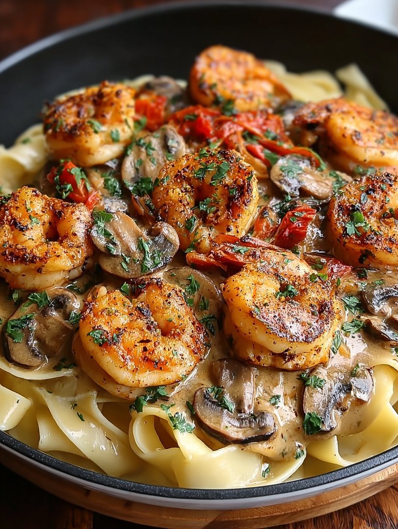 Blackened Shrimp Stroganoff image 2