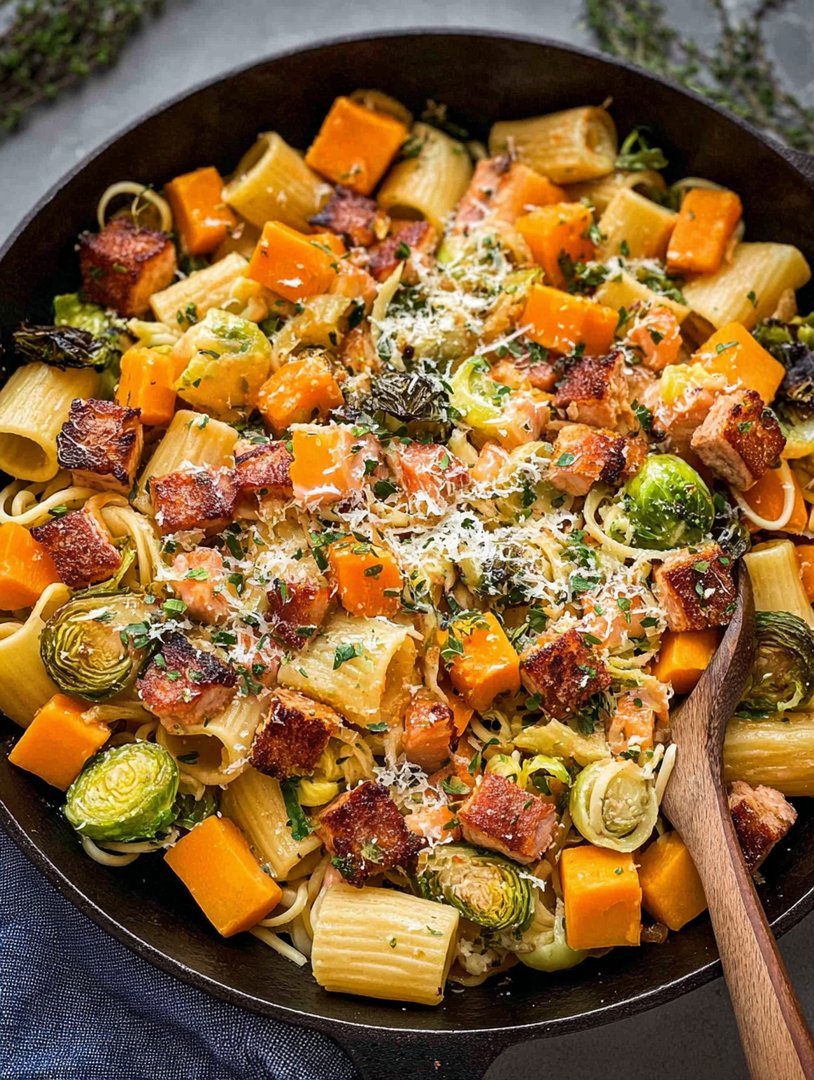 Brussels Sprouts & Butternut Squash Pasta image 2