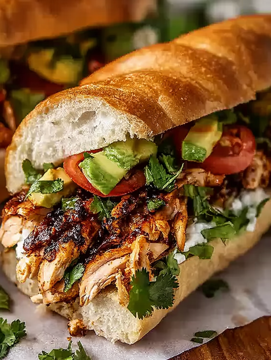 Chicken Torta Sandwich image 2