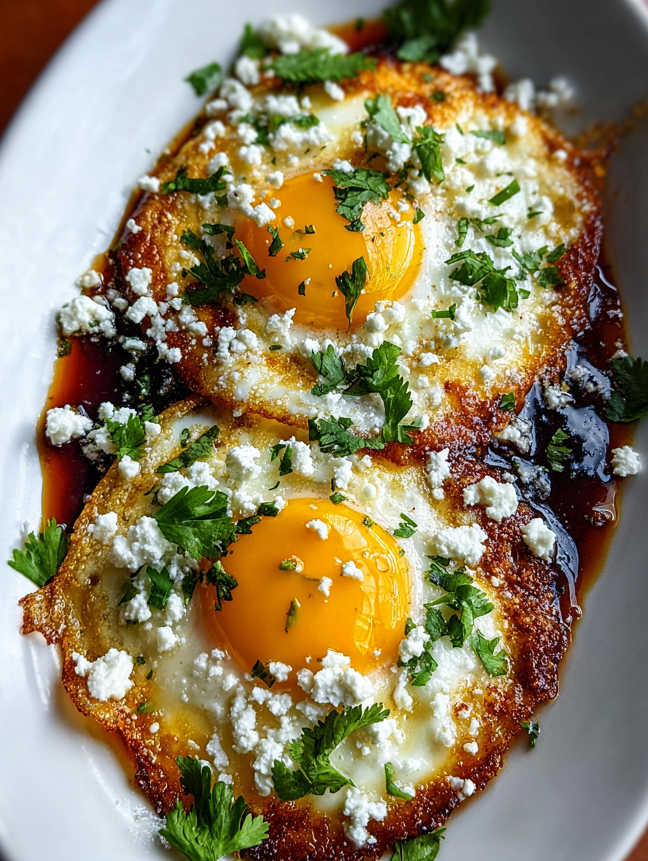 Crispy Feta Fried Eggs image 2
