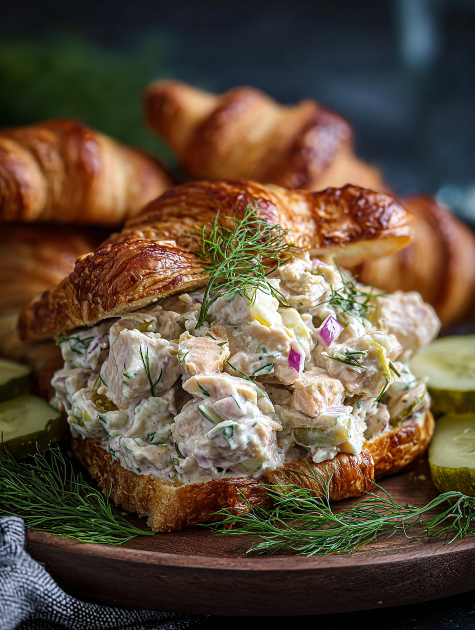 Crunchy Dill Pickle Chicken Salad image 2