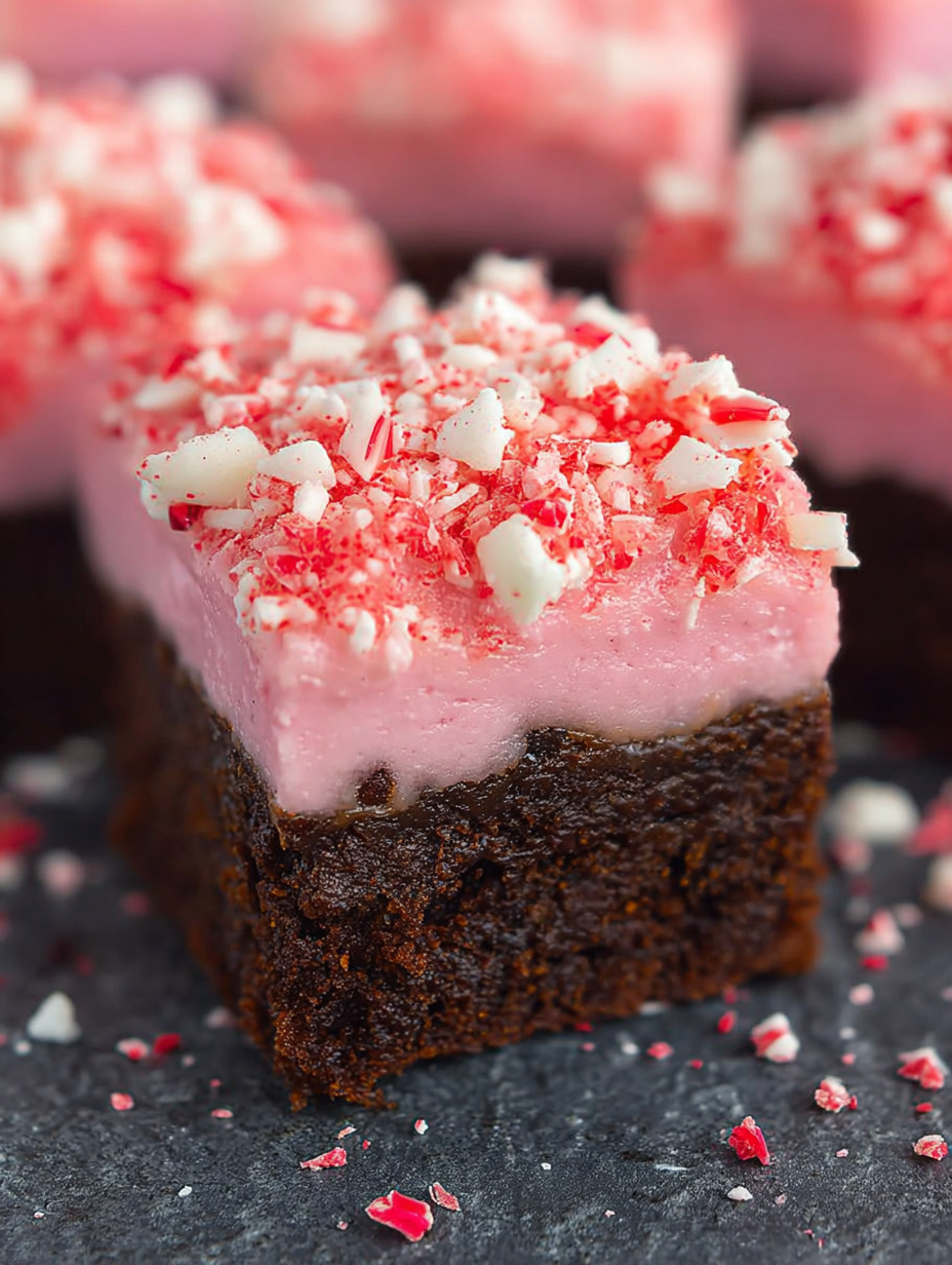 Frosted Peppermint Brownies image 2