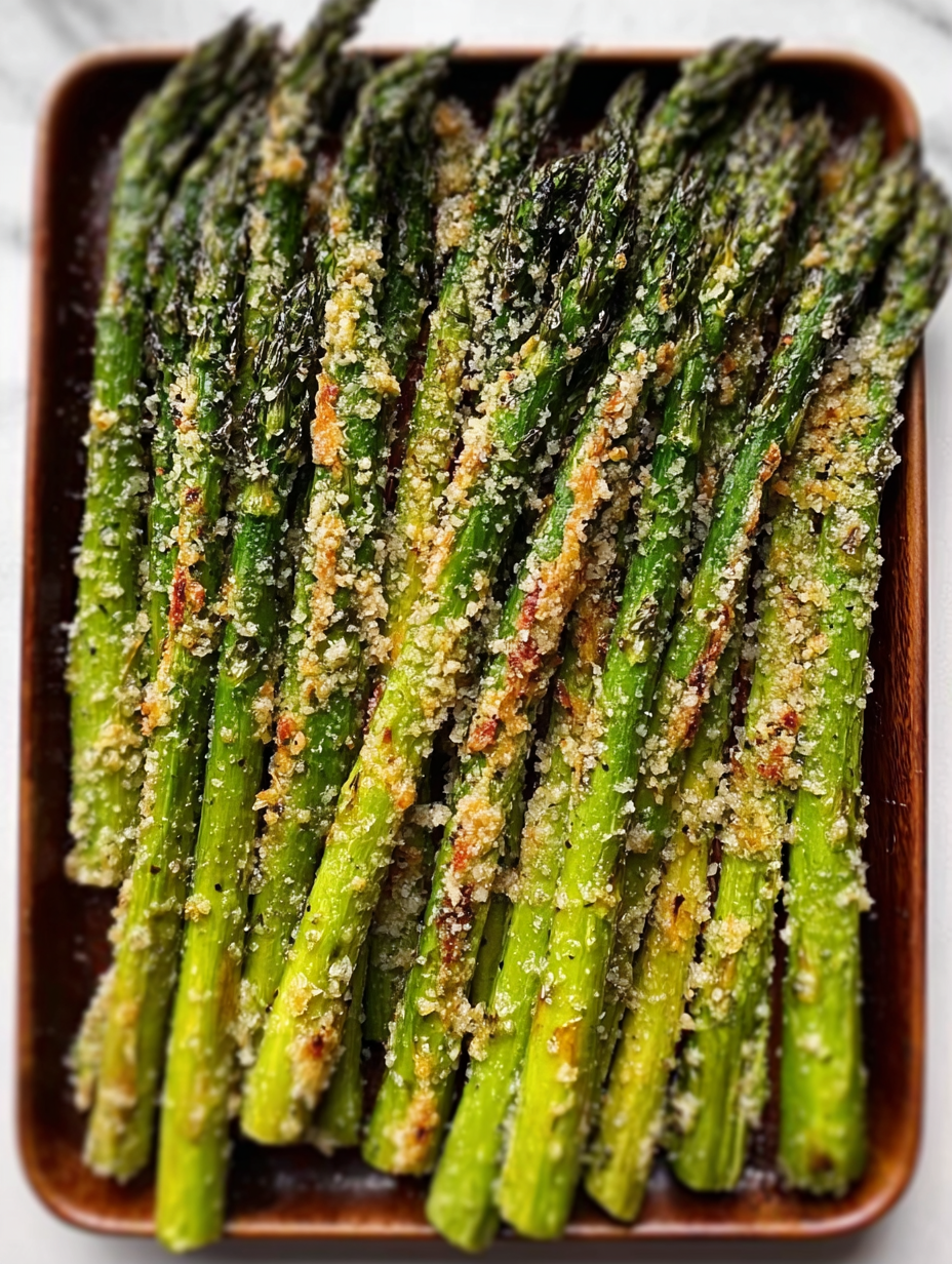 Garlic Parmesan Roasted Asparagus image 2