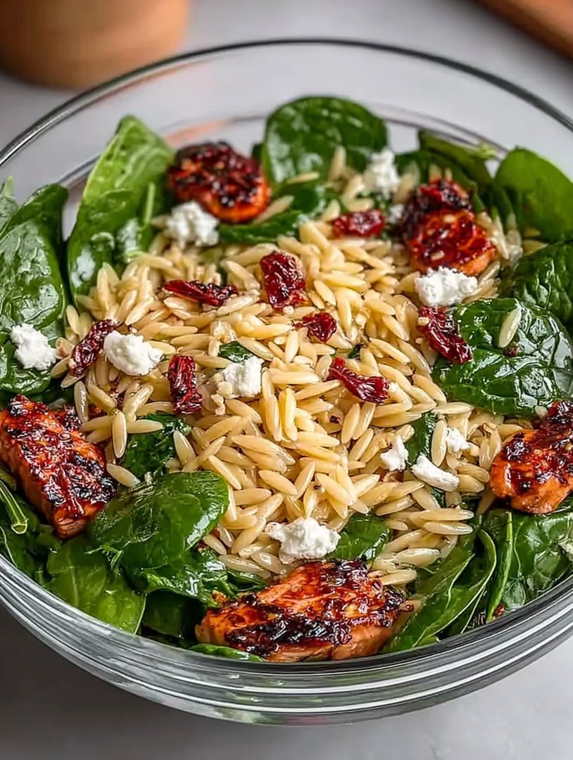 Healthy Balsamic Orzo Salad image 2