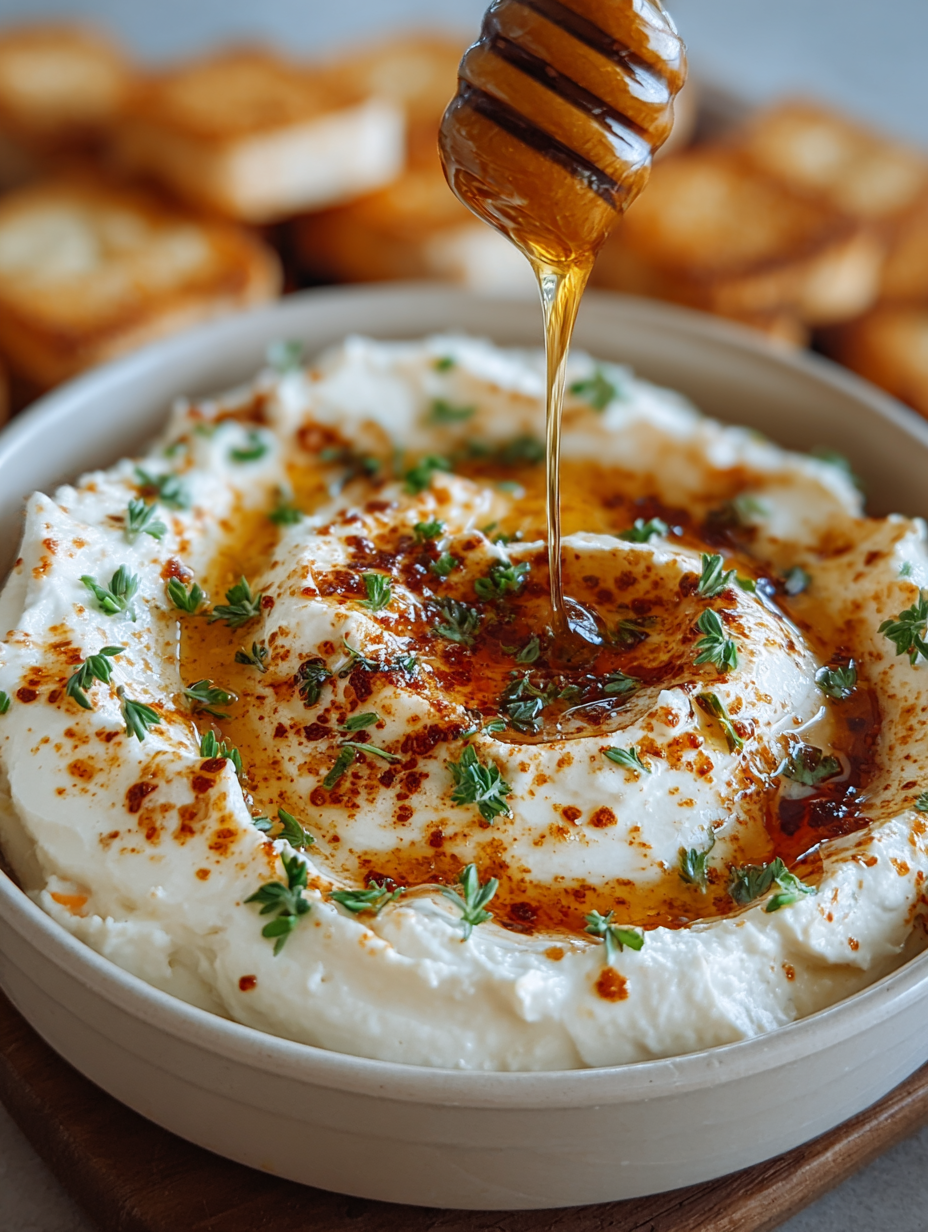 Hot Honey Cream Cheese Dip image 2