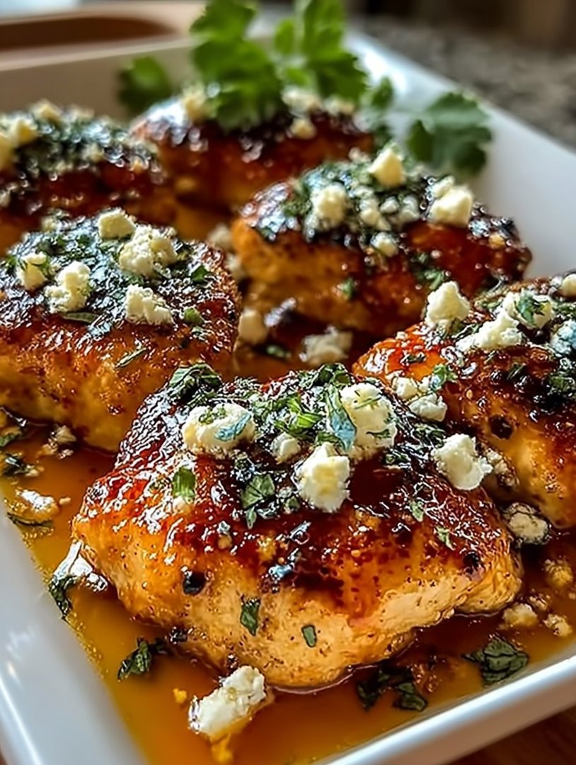 Hot Honey Feta Chicken image 2
