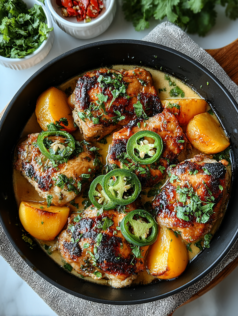 Jalapeno Peach Chicken image 2