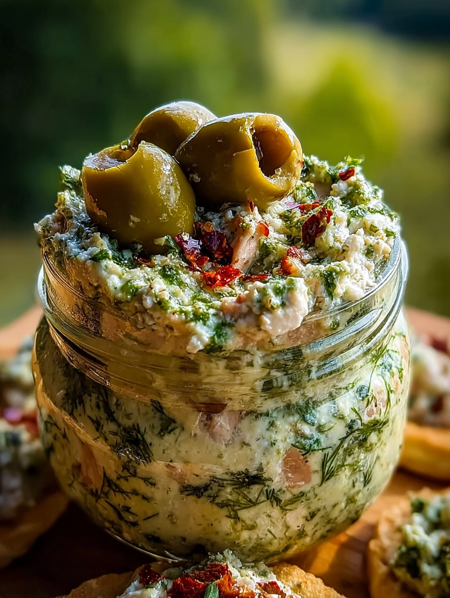 Olive Lovers’ Dream Dip – Creamy Feta & Green Olive Spread image 2